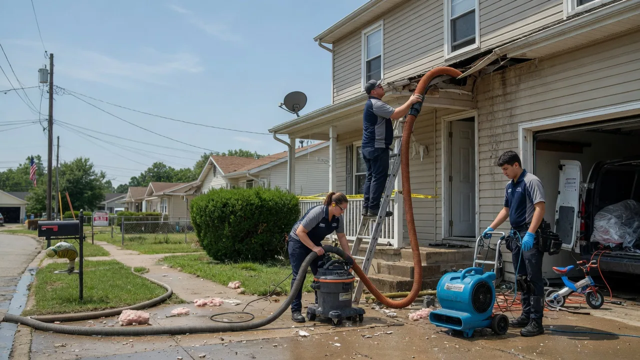 Water Damage Restoration in Tebbetts, MO near me